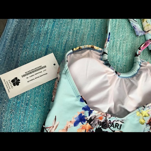 Hapari Tankini Whitsunday Scoop top XS NWT Blue - Picture 3 of 3